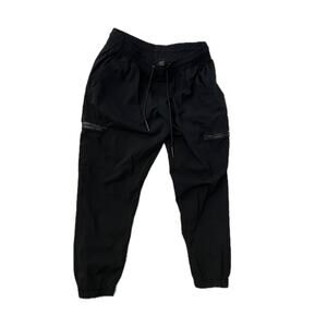 Athletex Performance Apparel Black Thin Track Pants Mens Lar